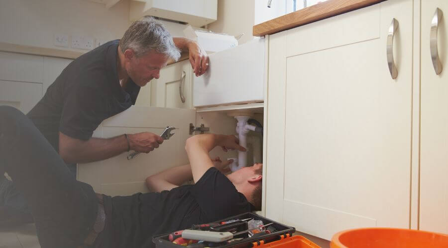 Professional burst pipe repair services in Millerton, OK